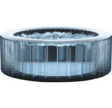 Bain à remous rond gonflable avec eau