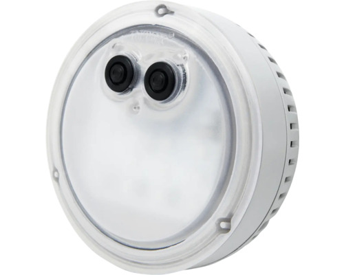 Runde Unterwasserleuchte mit zwei Leuchten