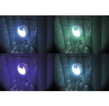 Jacuzzi gonflable avec éclairage LED et différentes couleurs