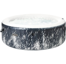 Bain à remous gonflable Intex rempli d'eau.