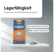Ansmann CR3032 Lithium Knopfzelle im Blisterpack