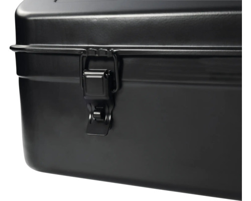 Boîte à outils en métal avec fermeture