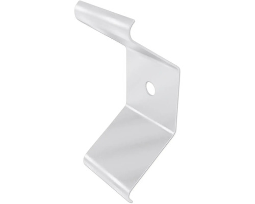 Wandregalträger aus Metall mit Loch