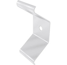 Regalwinkel aus Metall mit Bohrloch