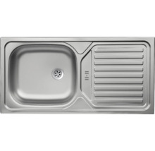 Évier en acier inoxydable avec égouttoir