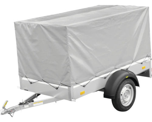 Anhänger mit Plane zum Schutz der Ladung