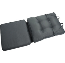 Gepolstertes Auflagen-Set für Gartenmöbel, mit Befestigungsbändern