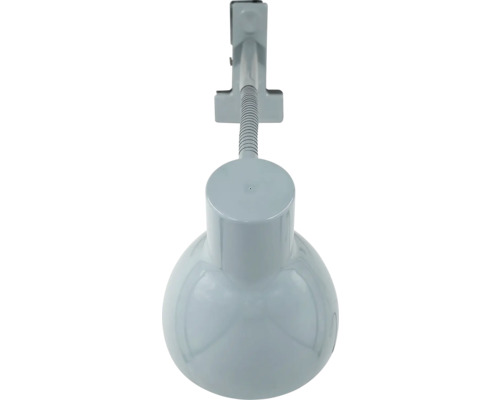 Lampe à pince avec bras flexible