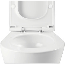 Keramik-WC mit offenem Toilettendeckel