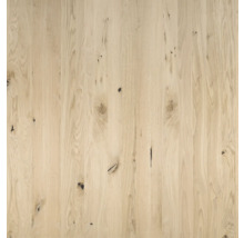 Holzplatte aus Eiche mit Astlöchern
