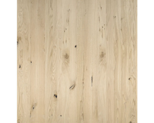 Holzplatte aus Eiche mit Astlöchern