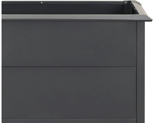 Vue détaillée d'un bac à plantes