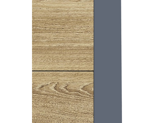 Sol stratifié aspect chêne avec grain de bois détaillé