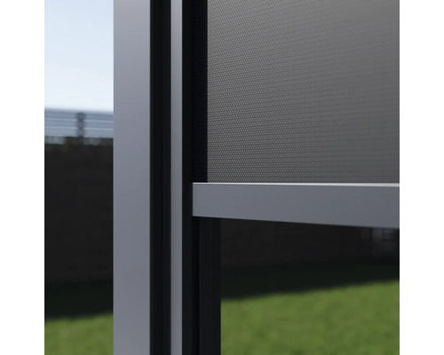 Vue détaillée d'un store anti-insectes