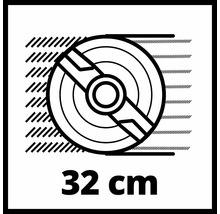 Symbole pour diamètre de 32 cm
