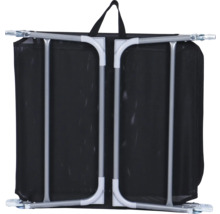 Panier à linge plié avec poignées