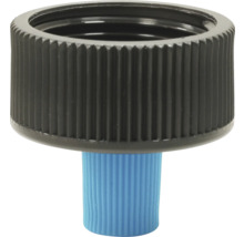 Kunststoff-Flaschenverschluss mit gerippter Oberfläche