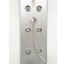 Duschpaneel mit Handbrause und Massagedüsen