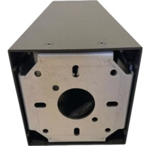 Ansicht eines Rollladenkastens mit Montageplatte