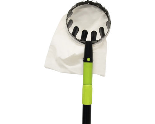 Obstpflücker mit Fangbeutel und Teleskopstiel