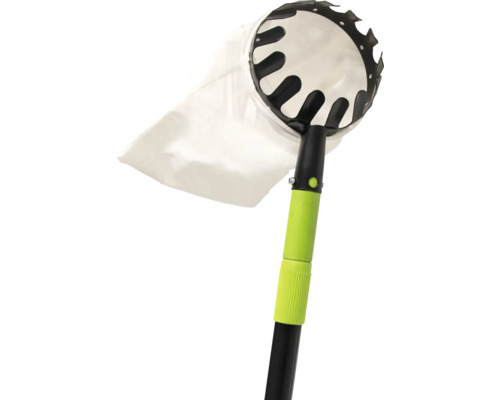 Obstpflücker mit Auffangsack und Teleskopstiel