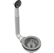 Siphon de lavabo avec tuyau d'évacuation flexible