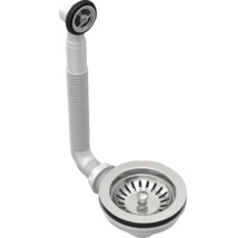 Garniture de vidange pour lavabo avec tuyau flexible