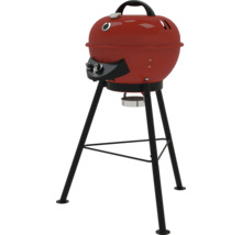 Kugelgrill mit schwarzem Gestell