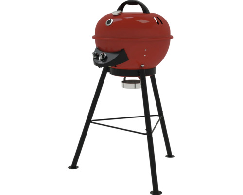 Kugelgrill mit schwarzem Gestell