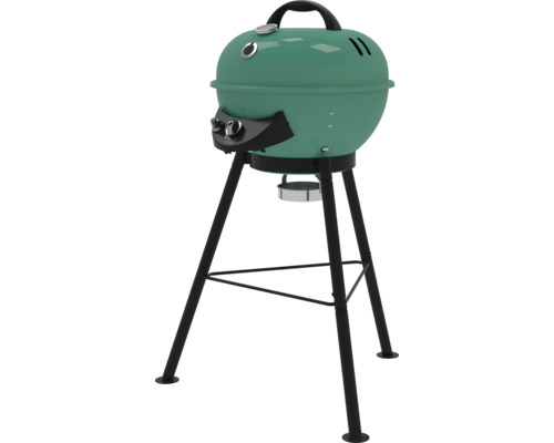 Kugelgrill mit schwarzem Untergestell