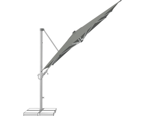 Parasol à bras libre avec support