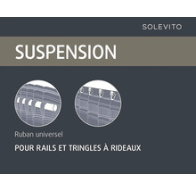 Image d'une suspension de rideau pour rails et tringles