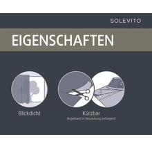 Solevito Produkteigenschaften: Verdunkelnd und kürzbar