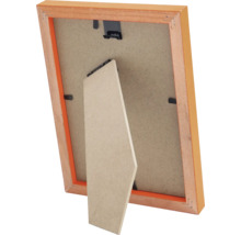 Rückseite eines Bilderrahmens mit Aufsteller