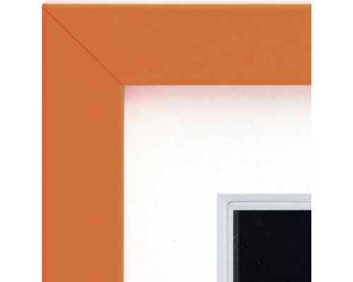 Ausschnitt eines Bilderrahmens mit Passepartout