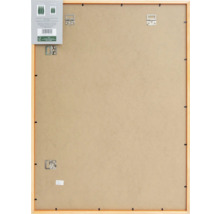 Rückseite des Bilderrahmens mit Holzrahmen