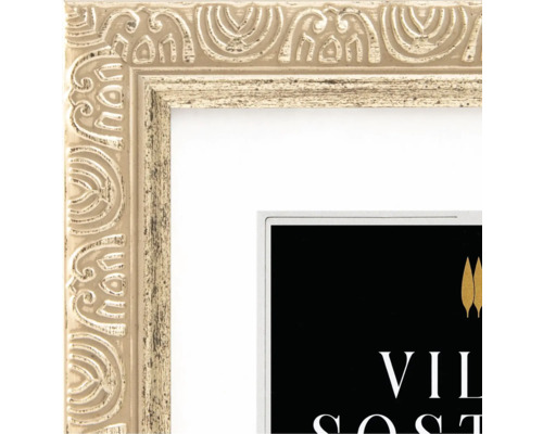 Bildausschnitt mit verziertem Rahmen