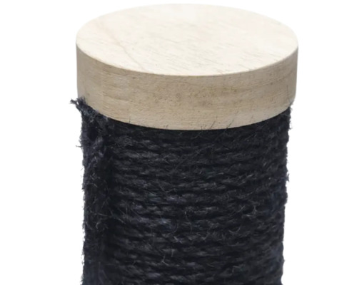 Kratzbaumstamm mit Sisal und Holz