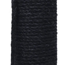 Nahaufnahme einer mit Sisal umwickelten Säule für einen Kratzbaum