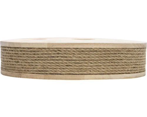 Dekorative Aufbewahrungsbox aus Holz und Seil