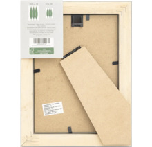 Dos d'un cadre photo en bois