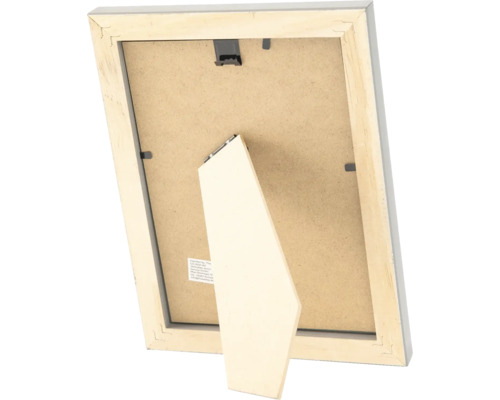 Dos d'un cadre photo avec support