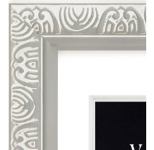 Détail d'un cadre photo orné