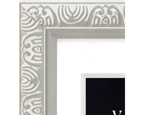 Détail d'un cadre photo orné