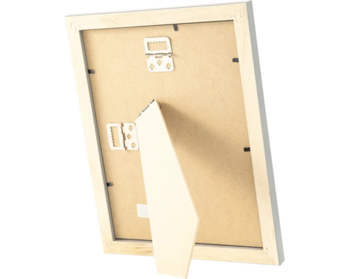 Dos d'un cadre photo avec fixations et support