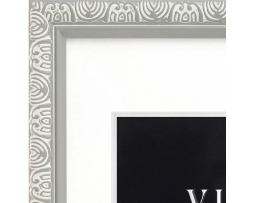 Vue détaillée d'un cadre photo avec des ornements