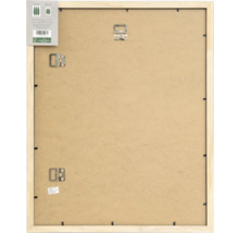 Arrière d'un cadre photo en bois avec suspension