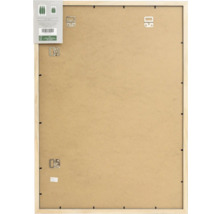 Dos d'un cadre photo en bois avec fixations