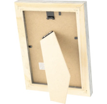 Arrière d'un cadre photo avec support