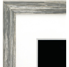 Découpe d'un cadre photo avec passe-partout